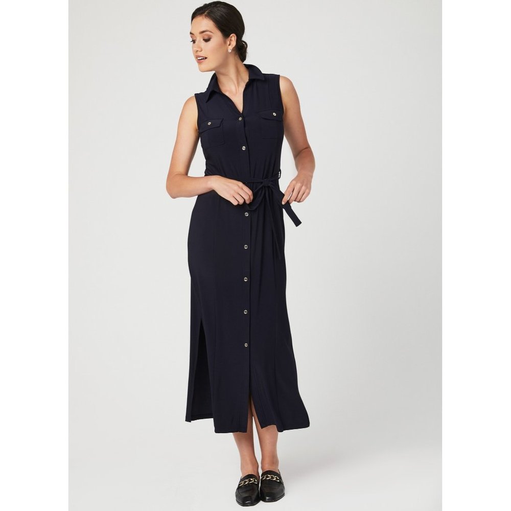 Carmen Women's Navy Maxi Dress  Sz L